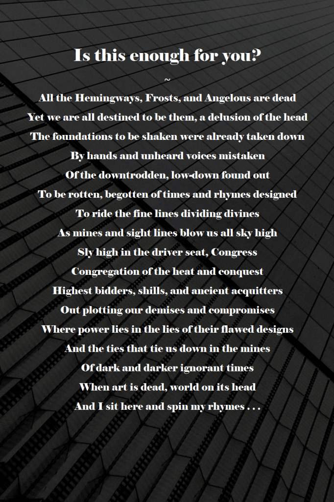 Original Photographic Cover of 'Is this enough for you?', by Degen3rate Original Photographic Cover, by Degen3rate